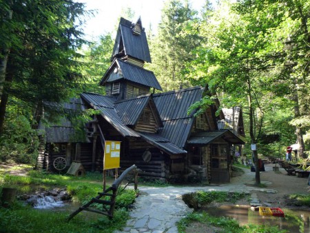 Zelenkovač. Místo našeho dalšího spaní.