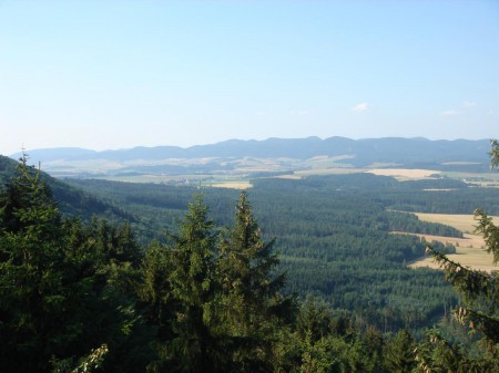 Panorama z Hvězdy.