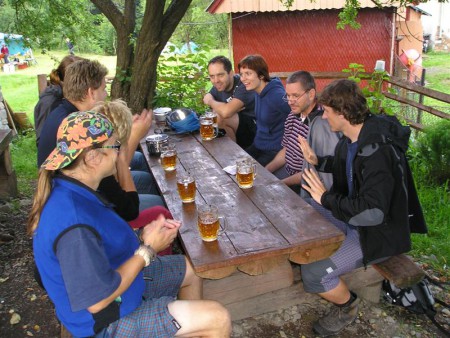 Podvečerní porada.