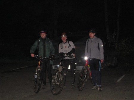 19:35h máme za sebou 100 km, snad příště dáme těch 125 km.