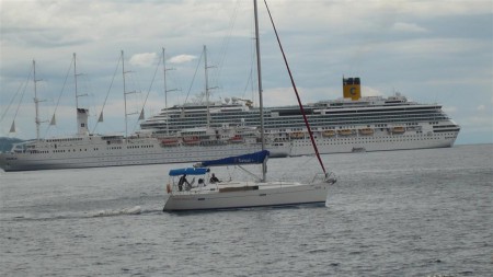 Loďky v Dubrovníku.
