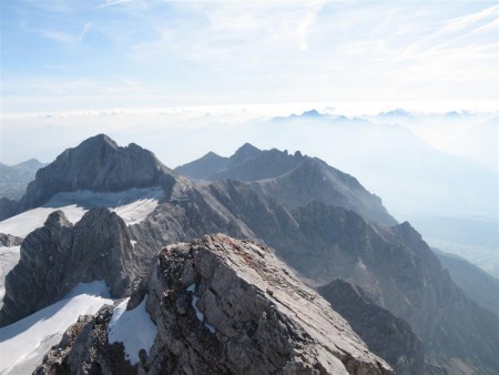 Panorama z výstupu.