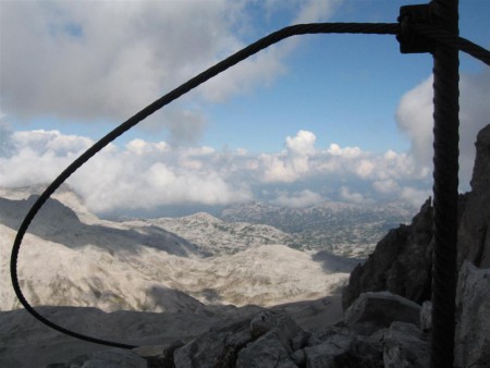 Panorama s lanem.
