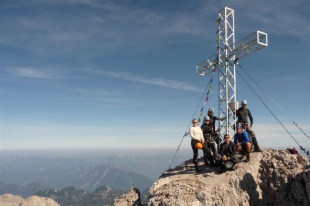 Společná vrcholová na Hoher Dachstein 2 995 m.n.m..