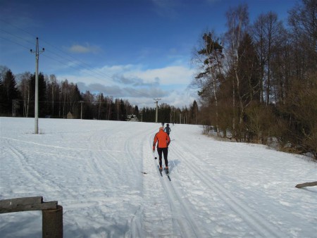 Běžkaři.