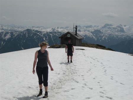 Zmrzlina, Paťas a v pozadí Dachstein.