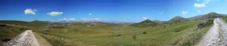 Panoramata na trase.