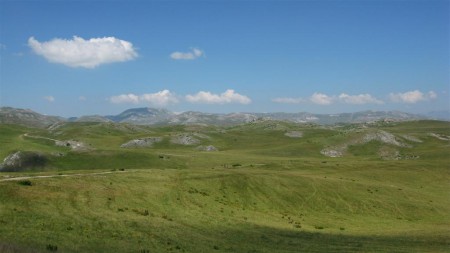 Panoramata na trase.