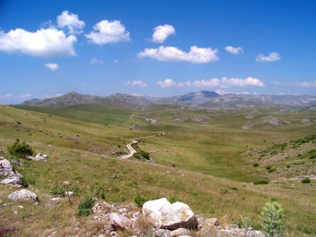 Panoramata na trase.