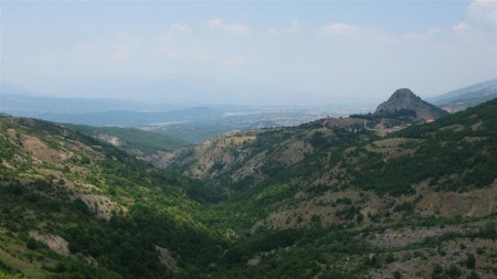 Panoramata na trase.