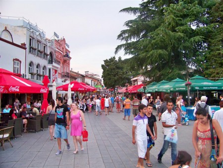 Ohrid - centrum.