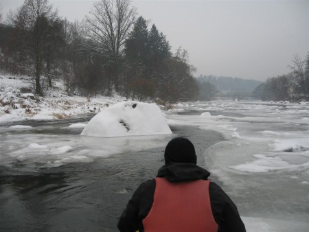 Tohle byl motouz i pro Mejstřu s Pavlem. Nakonec jsme tenhle ten slalom projeli.