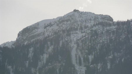 Hitlerovo Orlí hnízdo nad Berchtesgadenem.