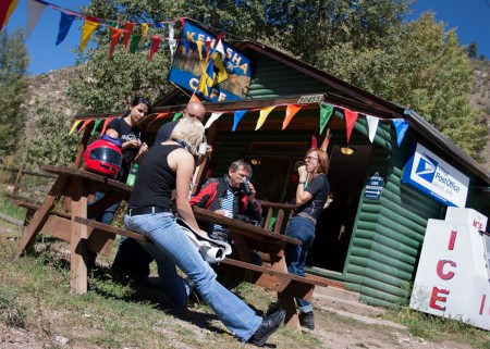 První zastávka v horách Coloredo cca. 80km od Aspenu.