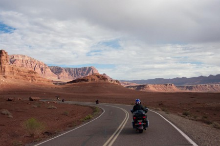 Odjíždíme z Vermilion Cliffs.