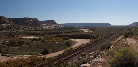 Panoramata cestou.