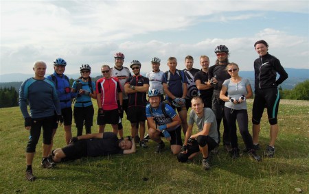 Letošní bikový team na TDT 2013.
