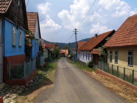 Nádherná vesnička Bígr, kde žije už jen pár našich krajanů.