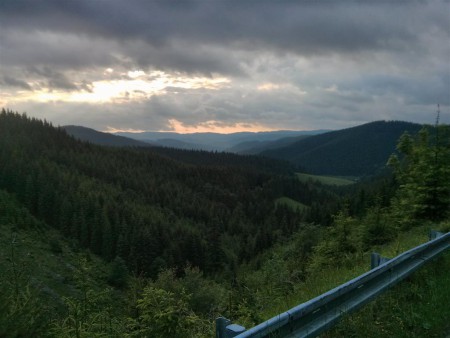 Podvečerní panorama.