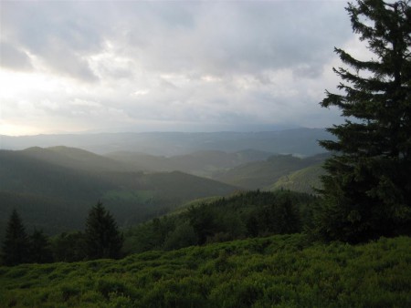 Podvečerní panorama.