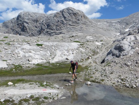 Uf, už jsme kousek od Simonyhütte - sláva.